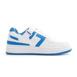 Кроссовки Jifffly Skateboarding Shoes Unisex Low-top, белый/синий - фото 9