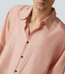 Шелковая рубашка Dries Van Noten, розовый - фото 6