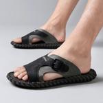 Шлепанцы мужские черный Hla - фото 5