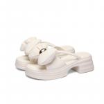 Шлепанцы женские Golden Silk Rabbit, бежевый - фото 5