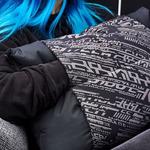 Подушка–одеяло Ikea Lanespelare, черный - фото 8