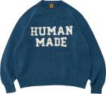 Свитер Human Made Raglan Knit Sweater 'Blue', синий - фото