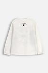 Детский лонгслив Coccodrillo, бежевый - фото 2