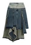 Юбка Desigual LONG WITH DOUBLE WAISTBAND, Blue - фото 6