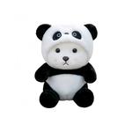 Милые плюшевые медведи трансформеры, высота 25cm/28cm/40cm LOGISTAR, Transform into белый Hat Bear - фото