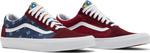 Кеды Vans Old Skool Tie Print Mix, красный - фото 8