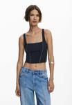 Топ Desigual TANK, Black - фото