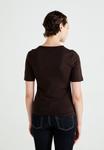Футболка Gina Tricot BASIC CLASSIC, Brown - фото 3