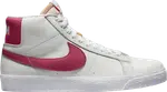 Кроссовки Nike Zoom Blazer Mid SB 'Sweet Beet', белый - фото 2