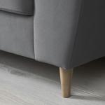 2-местный диван IKEA SLATORP, темно-серый - фото 5