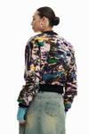 Женская меланжевая куртка-бомбер Desigual, Multi - фото 5