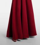 Платье Joy из хлопка с плиссировкой Staud, Pomegranate - фото 5