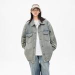 Ice flying Джинсовая куртка унисекс, Yellow Mud - фото 9