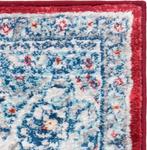 Ковер SAFAVIEH, 92 x 153 см, Brentwood Collection, Red & Ivory, медальонный дистресс-дизайн, без ворса и простой в уходе, идеален для помещений с высокой проходимостью: прихожая, гостиная, спальня (BNT867Q) - фото 8