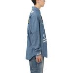 Фланелевая рубашка HUMAN MADE, серая - фото 7