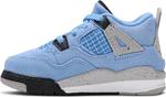 Кроссовки Air Jordan 4 Retro TD University Blue, синий - фото 3