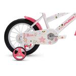Детский велосипед Max Bike Elsa 14, белый/розовый - фото 6
