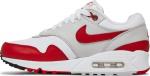 Кроссовки Nike Wmns Air Max 90/1 'White University Red', красный - фото 4