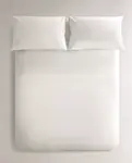 Пододеяльник Zara Home Sateen Duvet (1000 Thread Count), белый - фото
