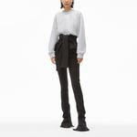 Alexander Wang Женский логотип свитшот grey - фото 4