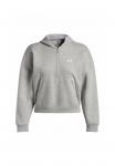 Худи Under Armour RIVAL FLEECE PIPED, Mod Gray Light Heather /Grey - фото 3