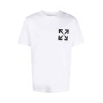 Футболка Off-White Single Arrow Slim Short-Sleeve Tee 'White/Black', белый - фото 2