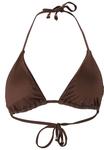 Верх бикини Шеррилл в стильном треугольном стиле с завязками Endurance Athlecia, цвет 5129 java - фото 4