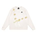 Свитшот унисекс белый Adidas - фото 2