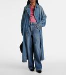 Джинсы с широкими штанинами Isabel Marant, синий - фото 2