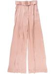 Шелковые брюки палаццо ZIMMERMANN, розовый - фото