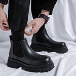 Челси Ботинки Мужские Beidouniao, черный - фото 17