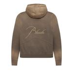 Худи Rhude Zip Up Hoodie, Elephant - фото 2
