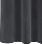 Плотные шторы , 2 шт., светло-серые, 140 x 175 см, бархатные vidaXL - фото 6