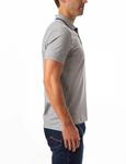 Футболка поло U.S. Polo Assn. Slim Fit Stretch Solid Pique, серый - фото 3