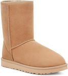 Угги женские UGG Classic Short II, светло-бежевый - фото 2