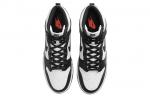 Кроссовки Nike Dunk High 'Black White', черный - фото 10