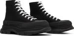 Кроссовки Alexander McQueen Tread Slick Boots Black, черный - фото 8