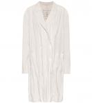 Льняное пальто Acne Studios, White Melange - фото