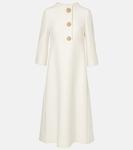 Платье миди Crepe Couture Valentino, Avorio - фото