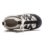 Дышащие детские кроссовки для бега HOBIBEAR, белый/черный - фото 5