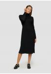 Платье-футляр ELASTISCHES MIT ROLLKRAGEN s.Oliver, черный - фото 2