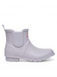 Сапоги резиновые Hunter короткие, лиловый - фото
