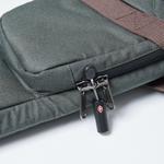 Кейс для охотничьего ружья 500 в разобранном виде зеленый SOLOGNAC, оливково-черный/кофейно-коричневый - фото 8