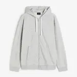 Толстовка H&M Relaxed Fit, серый - фото