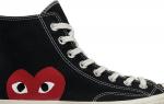 Кроссовки Converse Comme des Garcons x Chuck Taylor All Star Hi Play, черный - фото 2