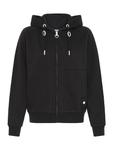 Худи с капюшоном на молнии Oxmo OXAndie , Black - фото