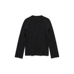 Свитер (WMNS) Balenciaga BB Allover Cropped Sweater 'Black' - фото 2