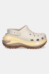 Классические шлепанцы Mega Crush Clog Crocs, бежевый - фото 2