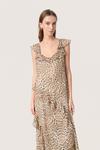 Платье SOAKED IN LUXURY Anaya, бежевый - фото 4