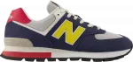 Кроссовки New Balance 574 Rugged 'Blue Yellow', синий - фото 2